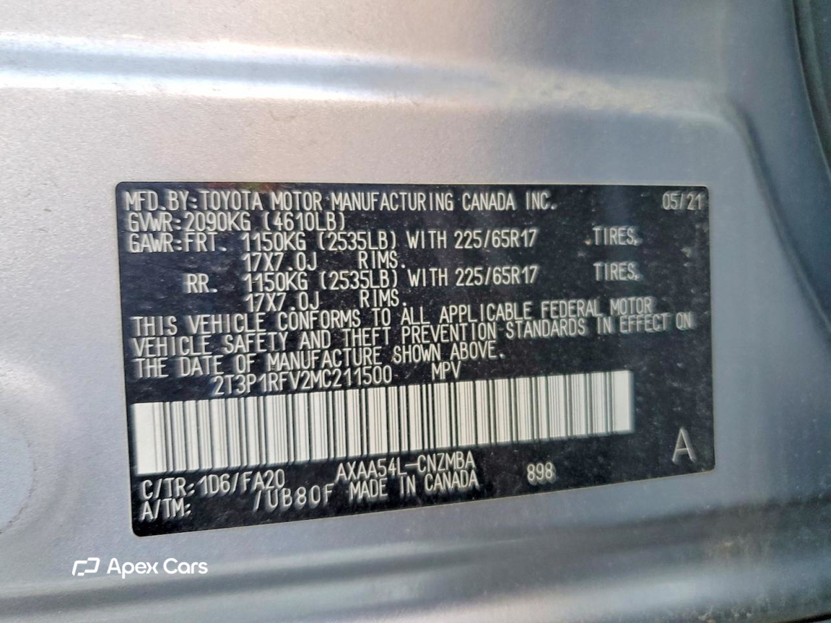 Toyota RAV 4 2021
