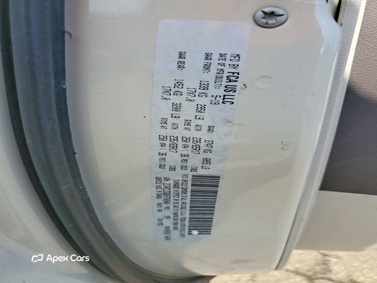 Chrysler Pacifica 2019