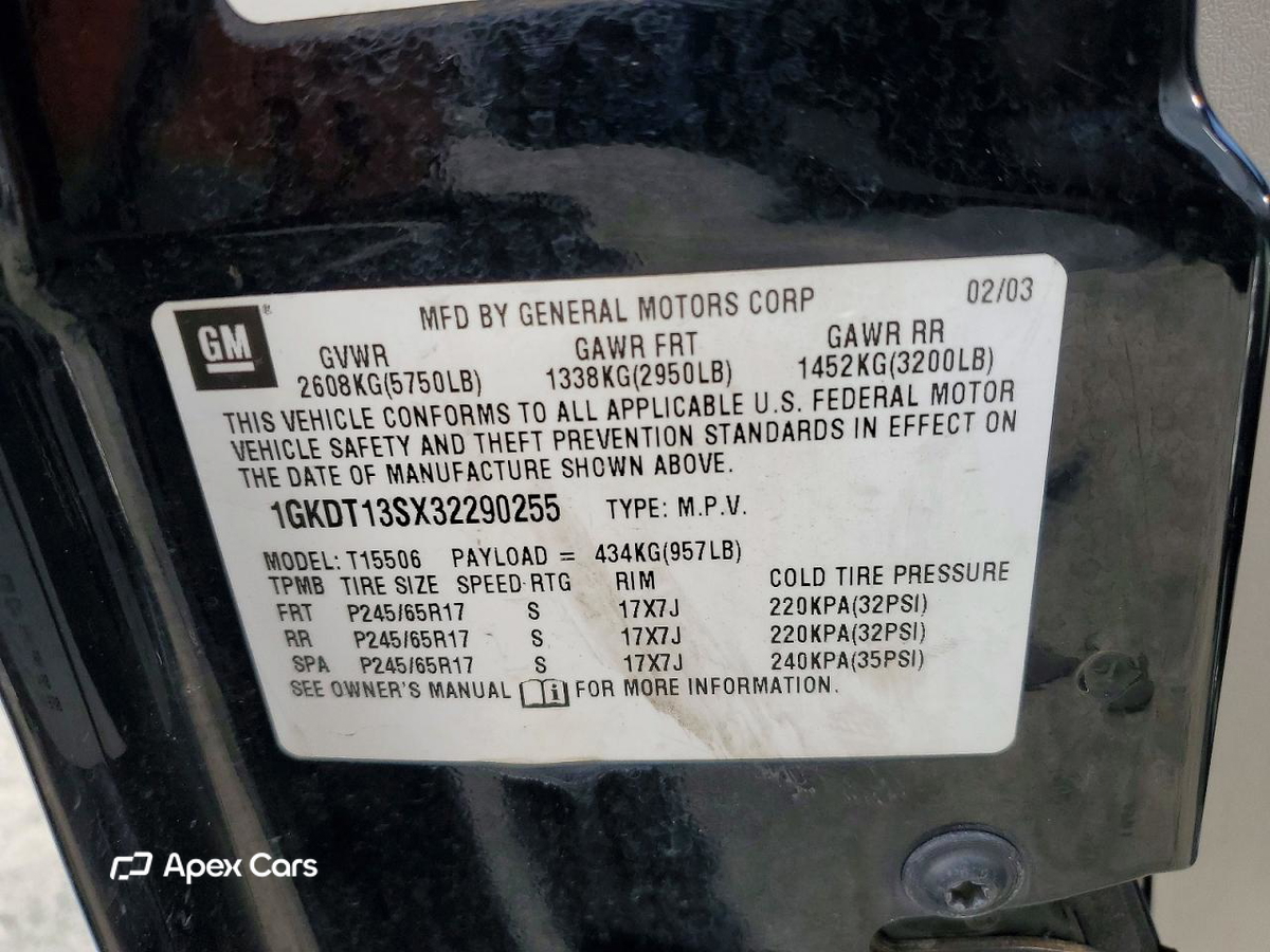 GMC Envoy 2003
