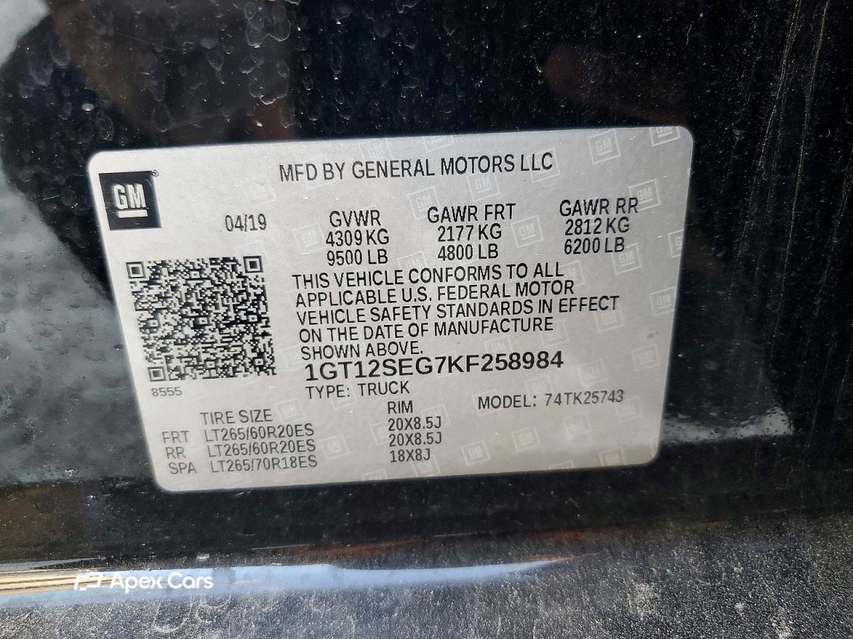 GMC Sierra 2019