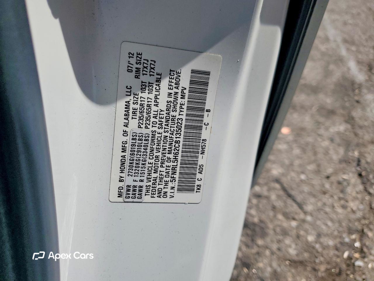 Honda Odyssey 2012