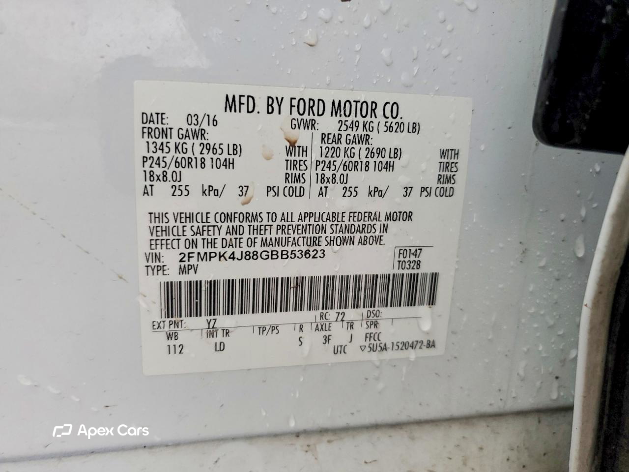 Ford Edge 2016