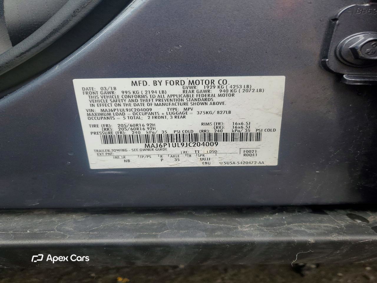 Ford EcoSport 2018