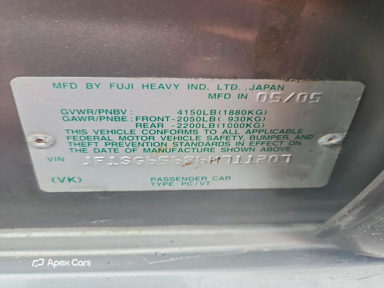 Subaru Forester 2006