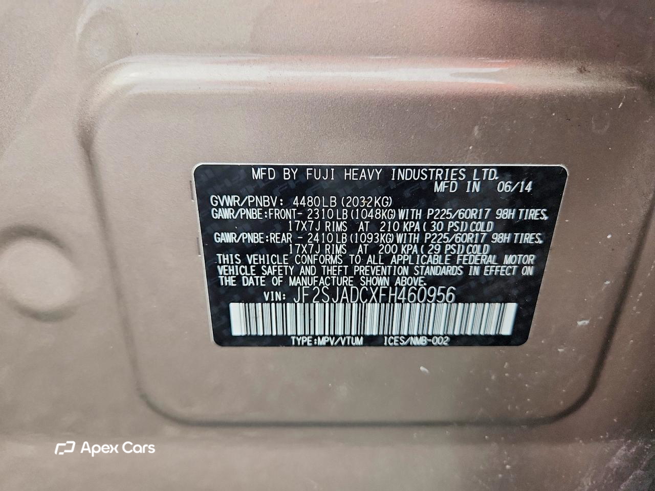 Subaru Forester 2015