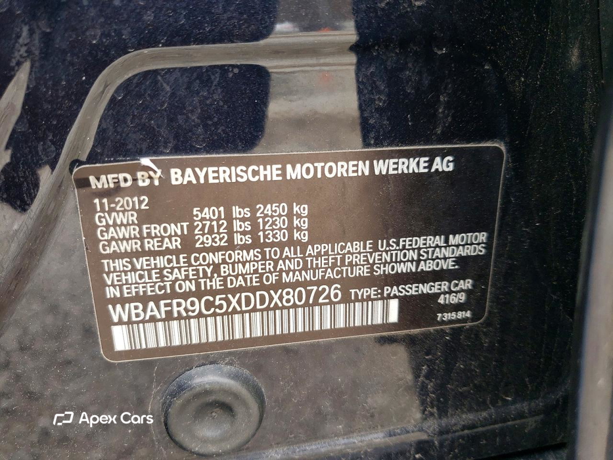 BMW Series 5 2013