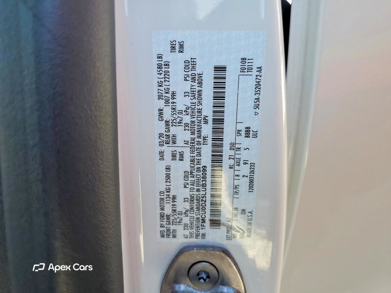 Ford Escape 2020