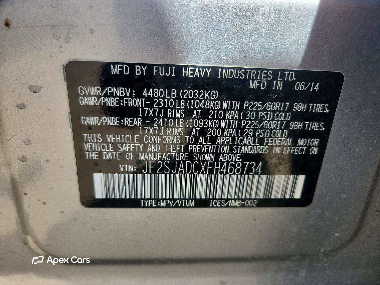 Subaru Forester 2015