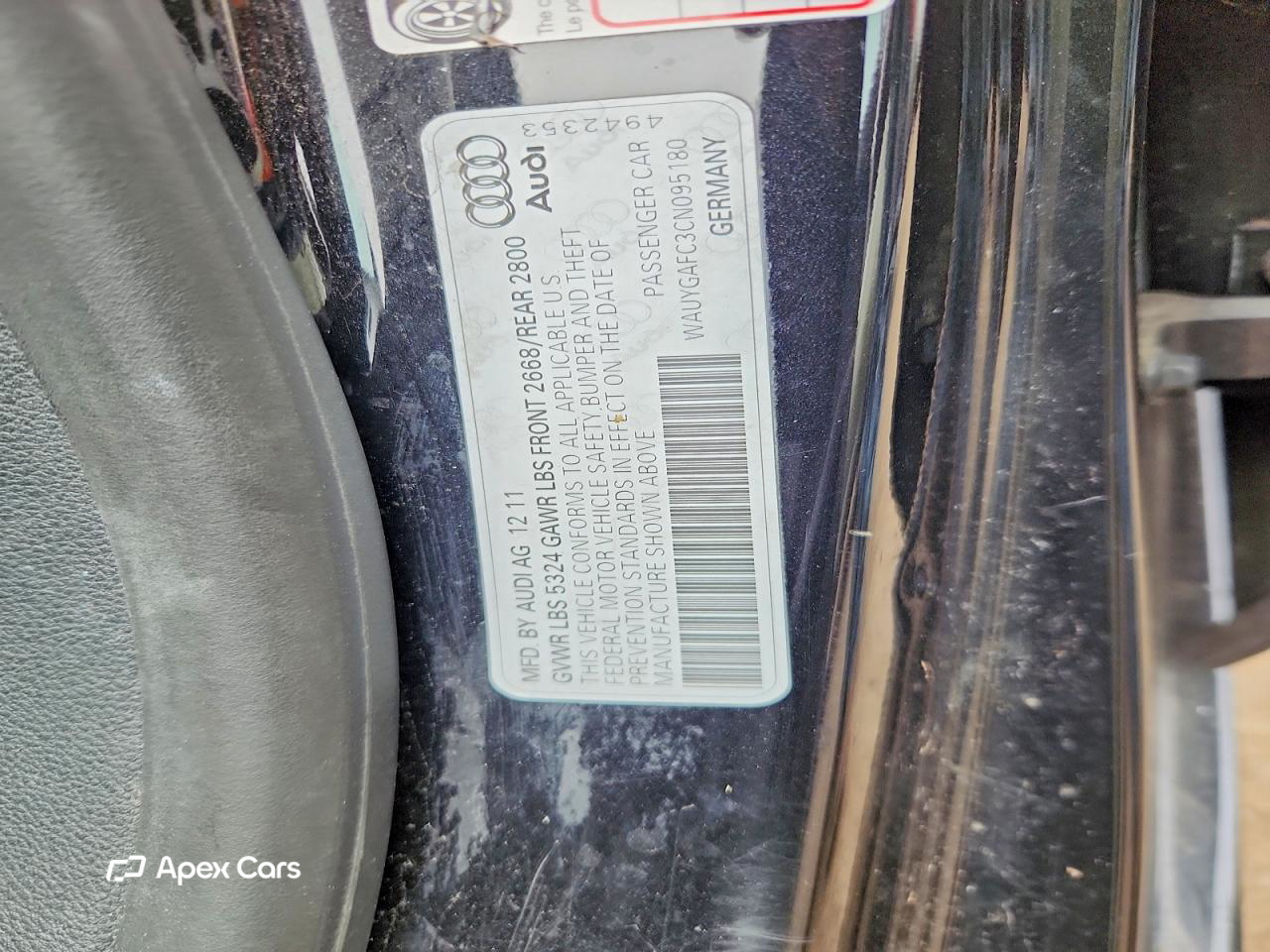 Audi A7 2012