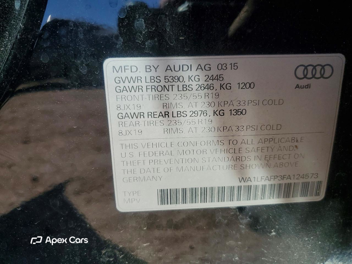 Audi Q5 2015