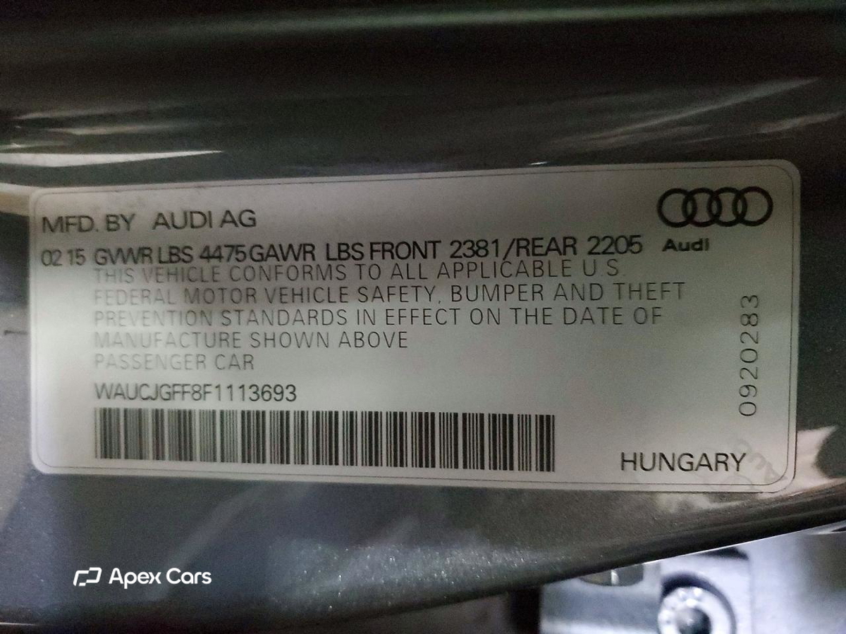 Audi A3 2015