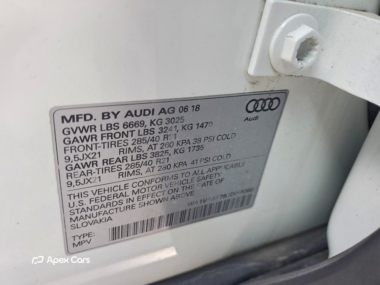 Audi Q7 2018