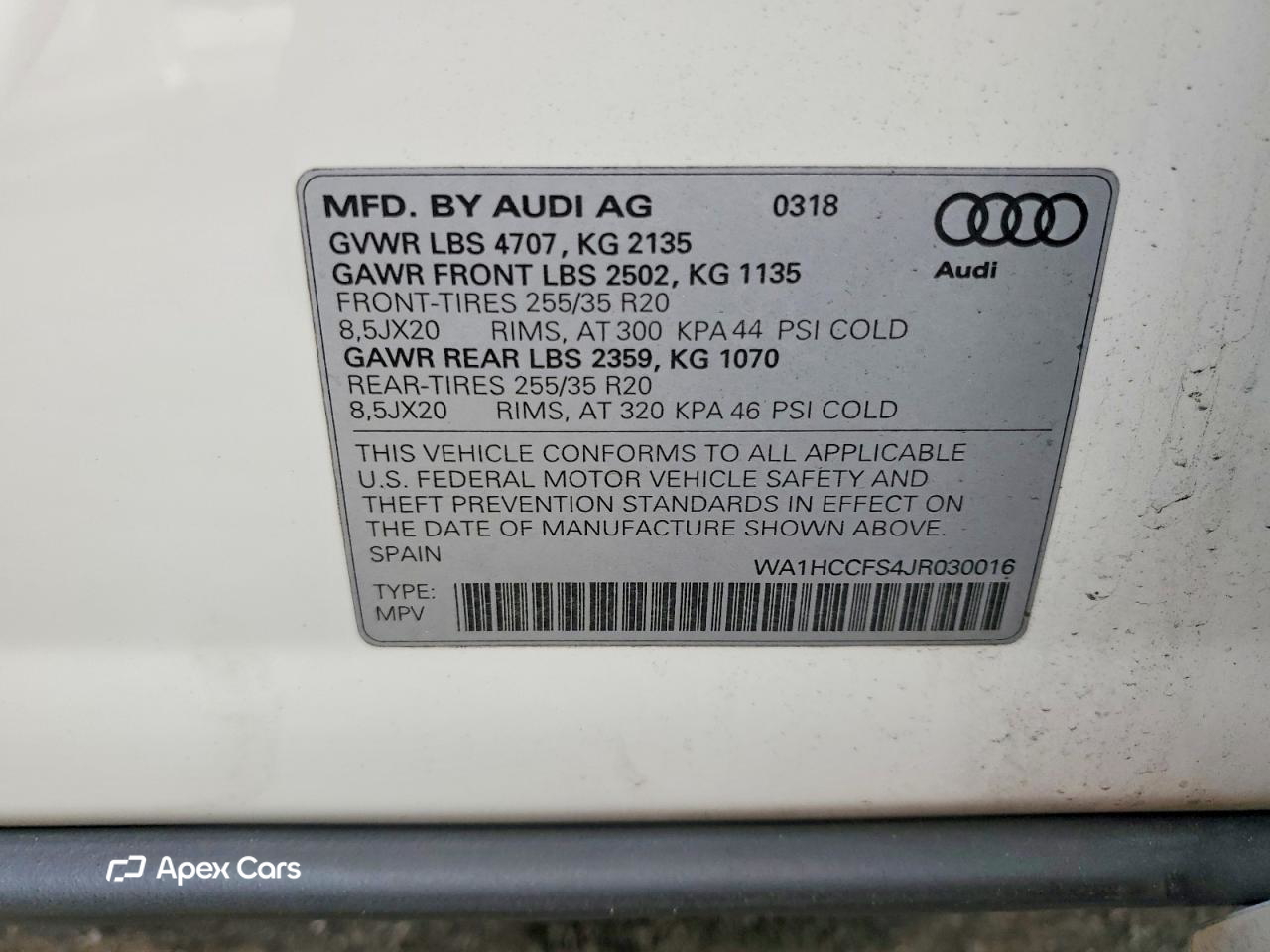 Audi Q3 2018