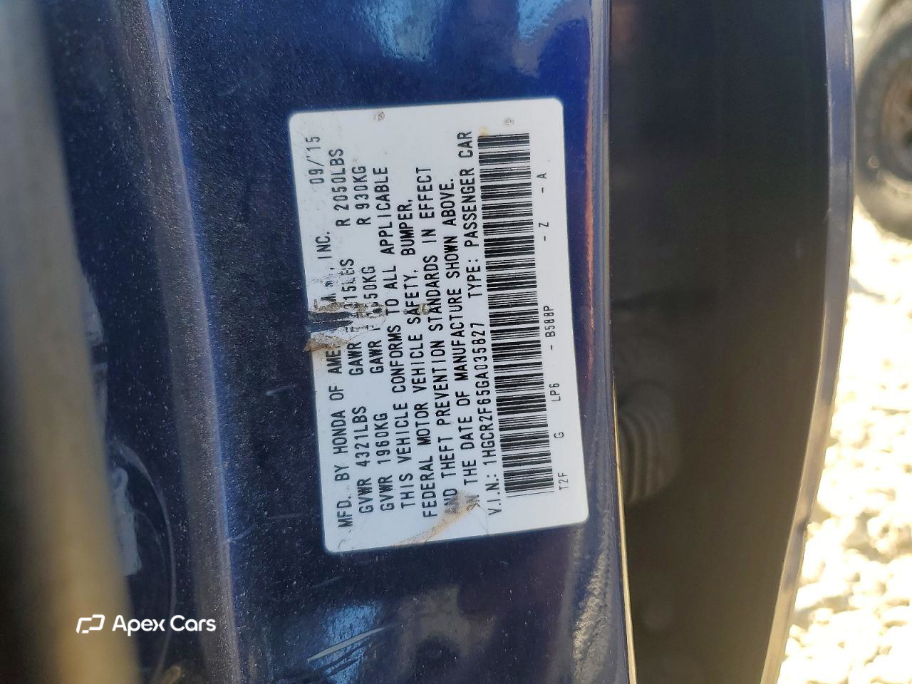Honda Accord 2016