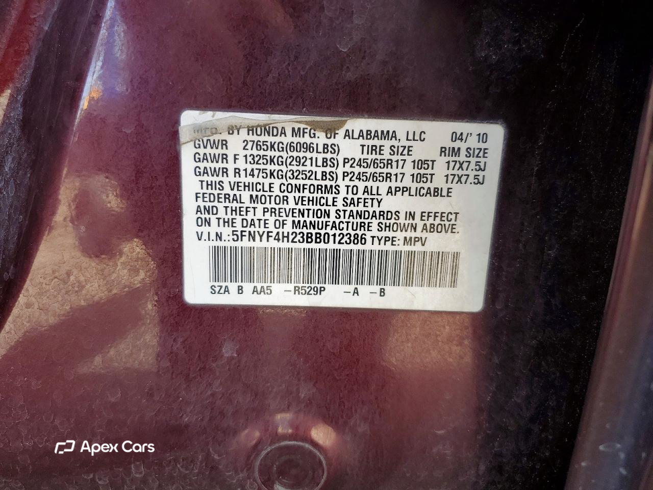 Honda Pilot 2011