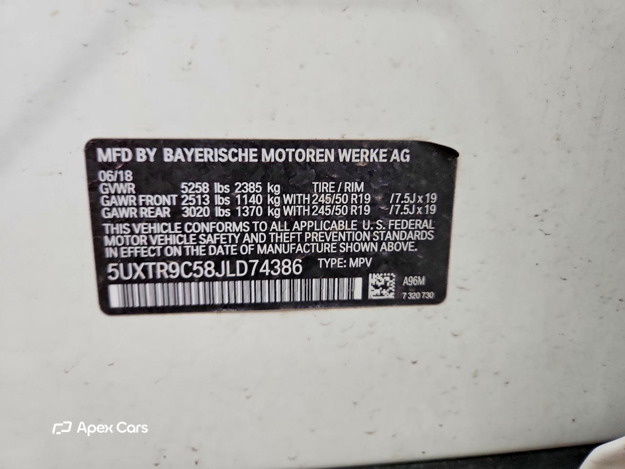 BMW X3 2018
