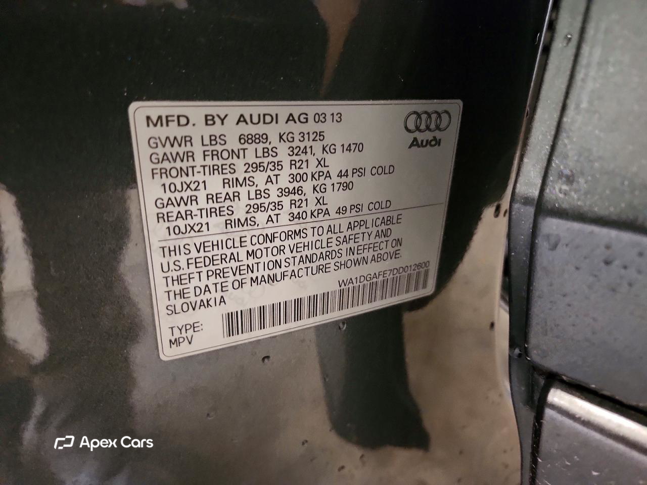 Audi Q7 2013