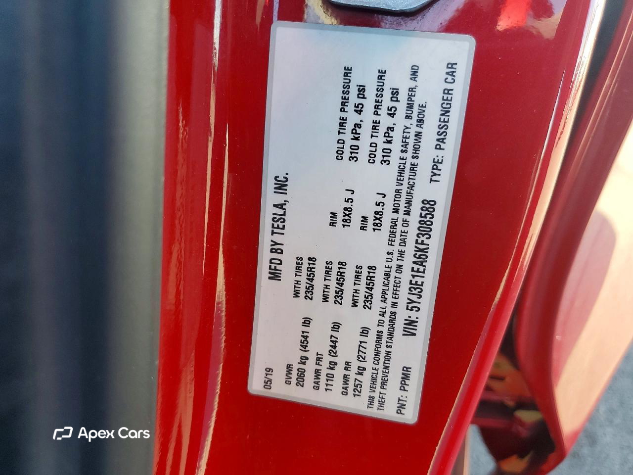 Tesla Model 3 2019