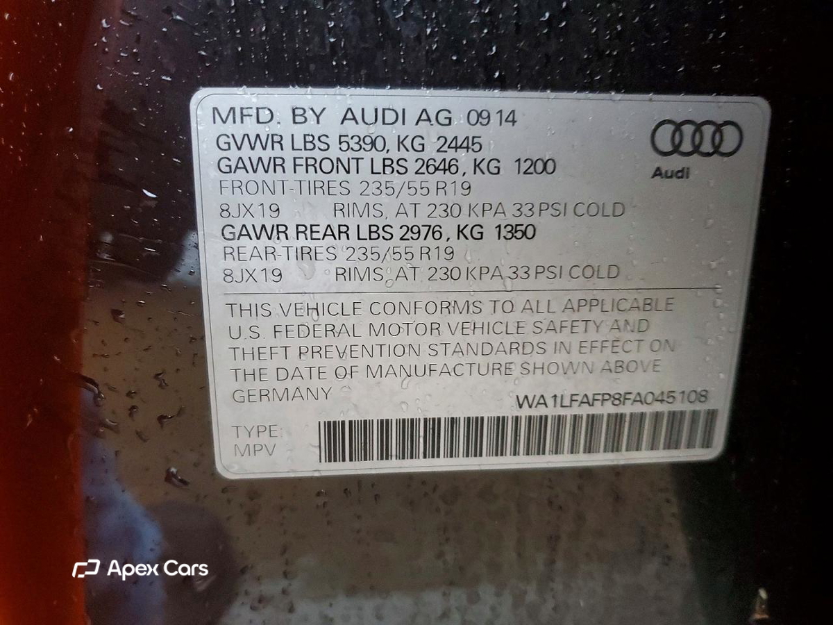 Audi Q5 2015