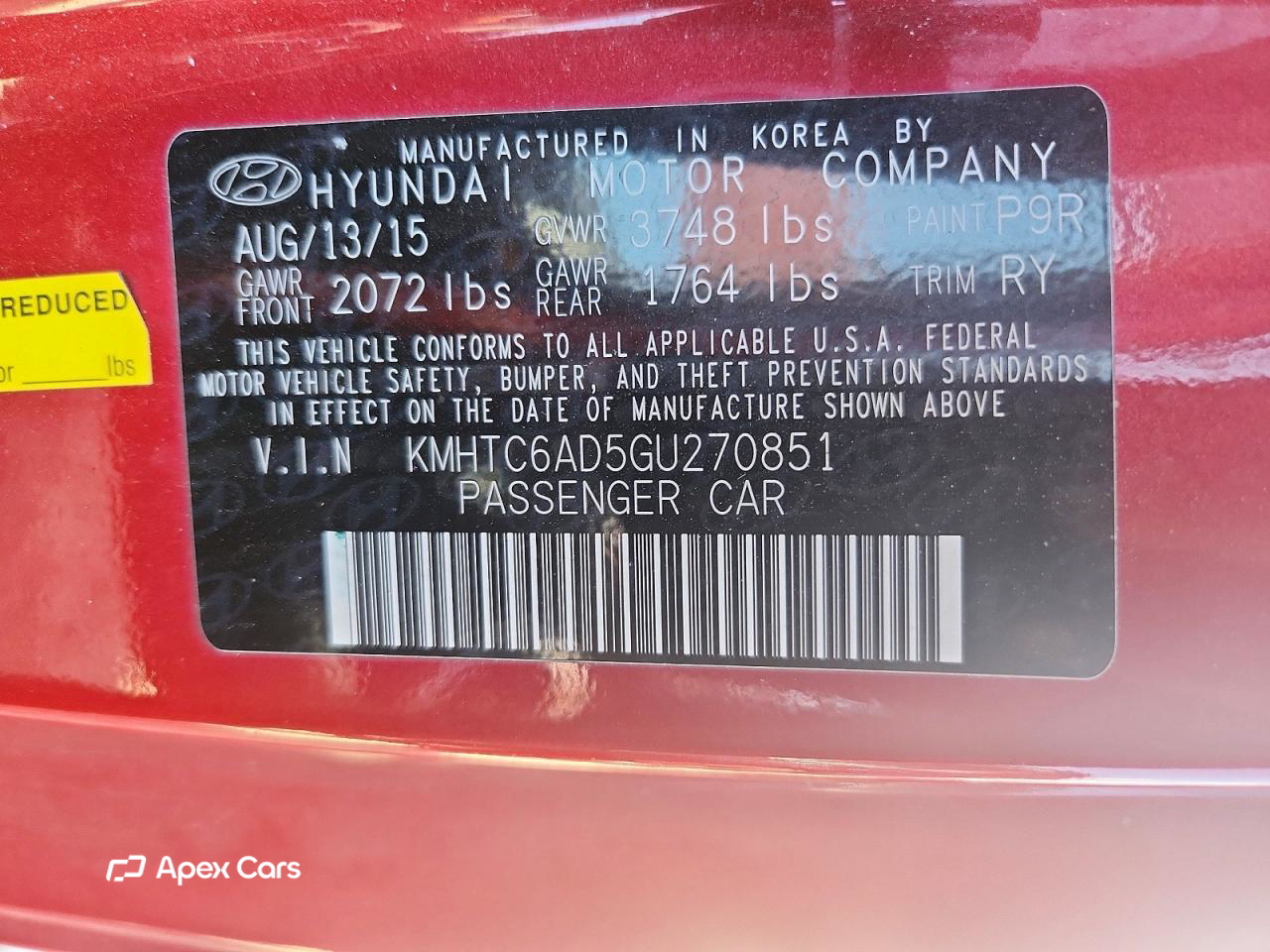 Hyundai Veloster 2016