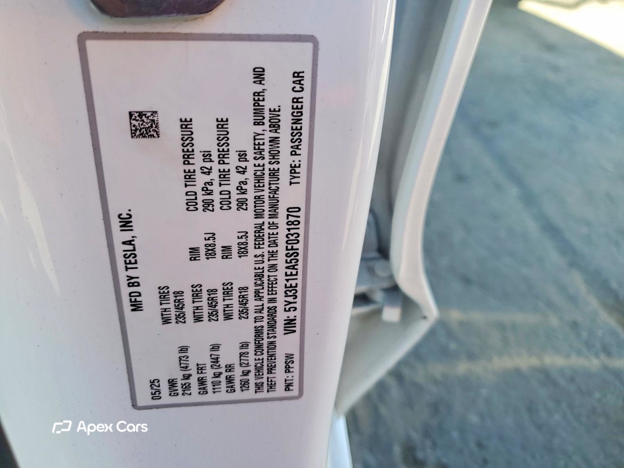 Tesla Model 3 2025