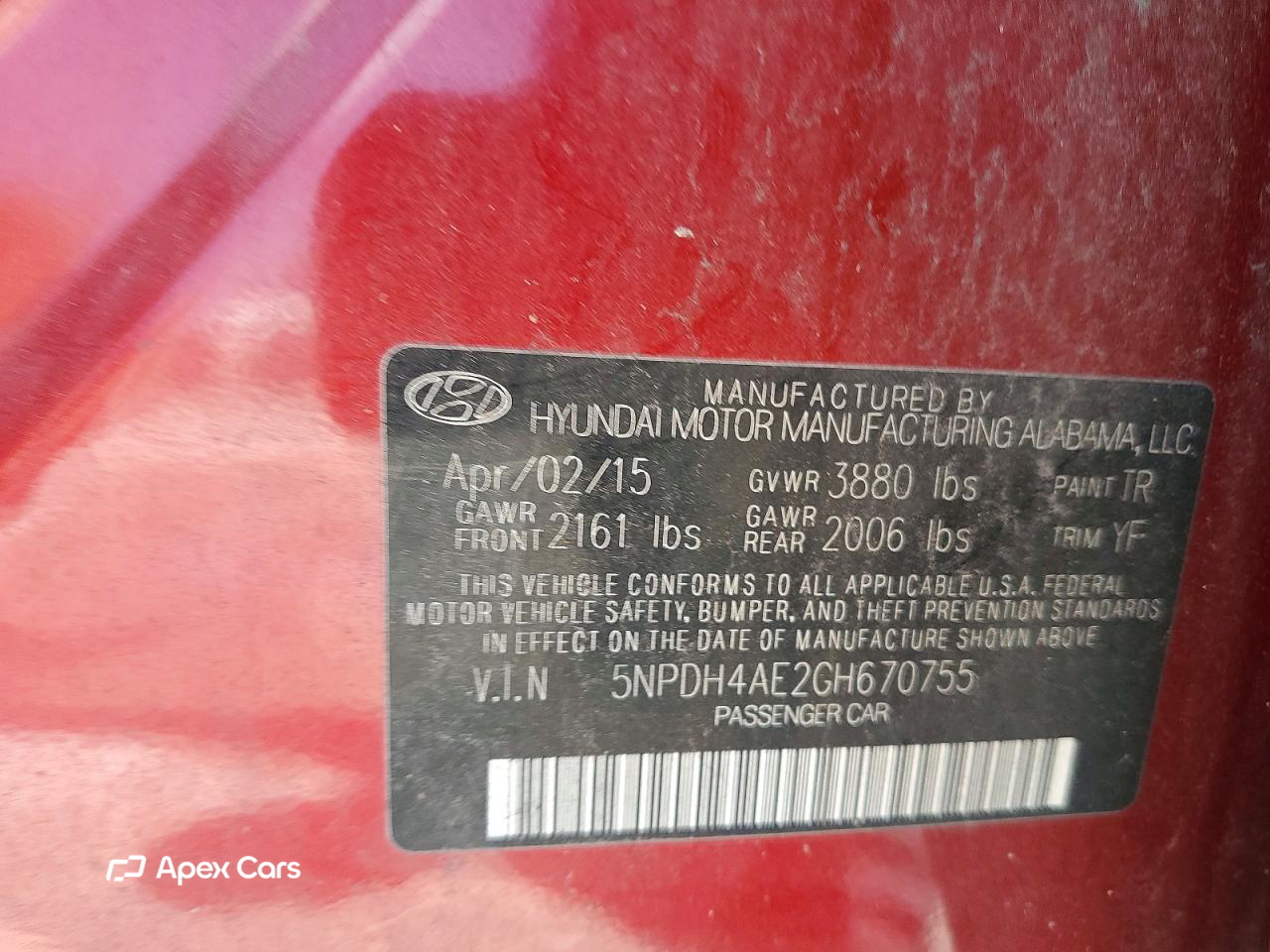 Hyundai Elantra 2016