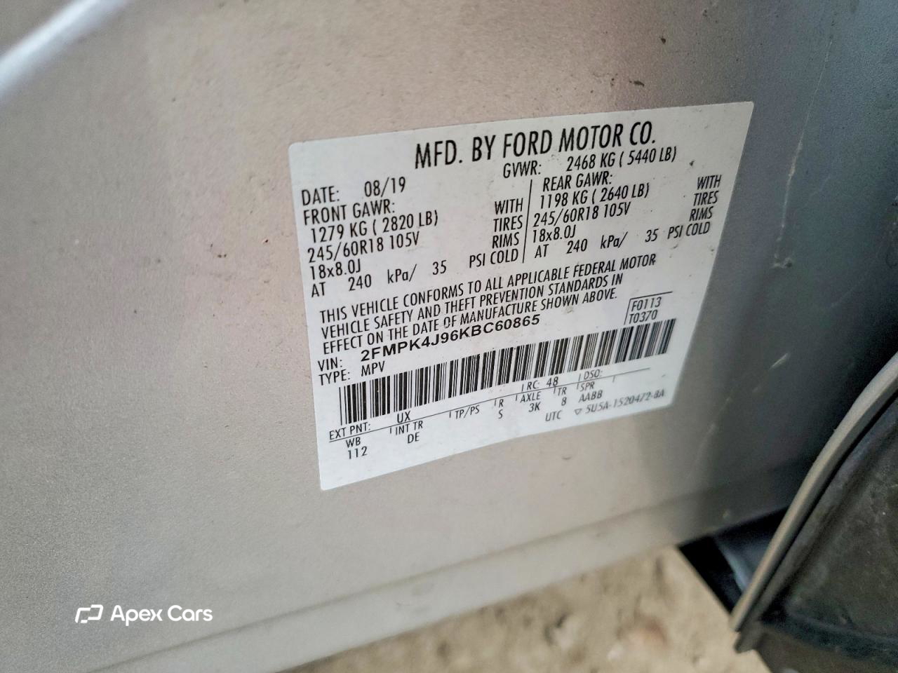 Ford Edge 2019