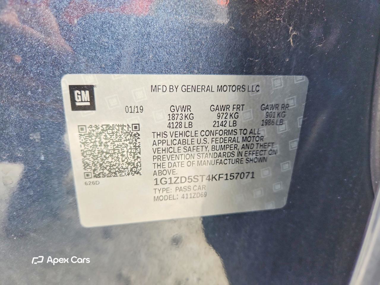 Chevrolet Malibu 2019
