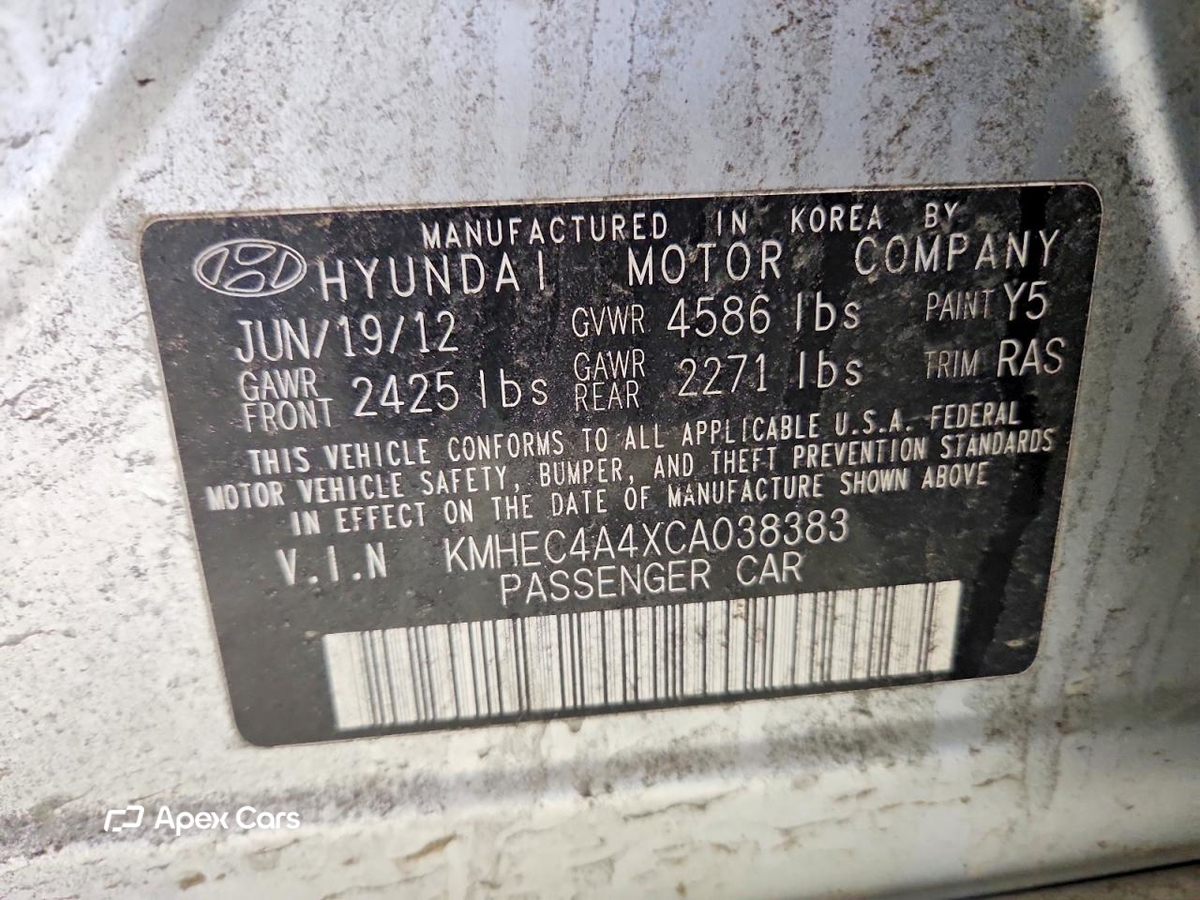 Hyundai Sonata 2012