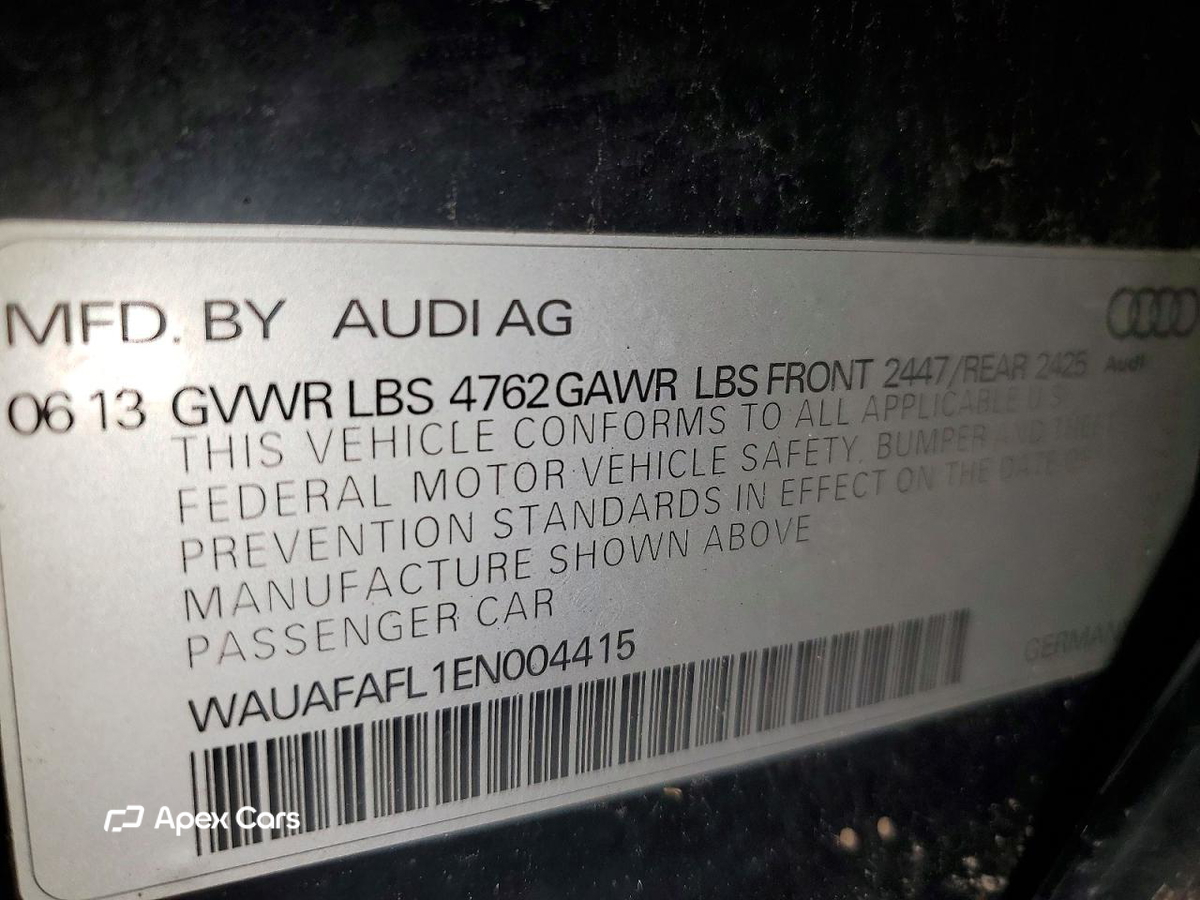 Audi A4 2014