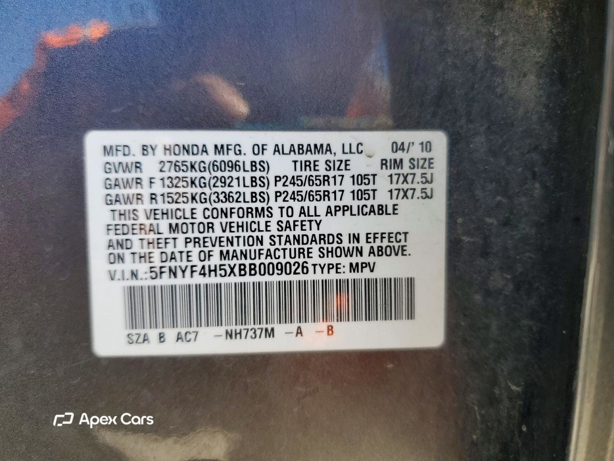 Honda Pilot 2011