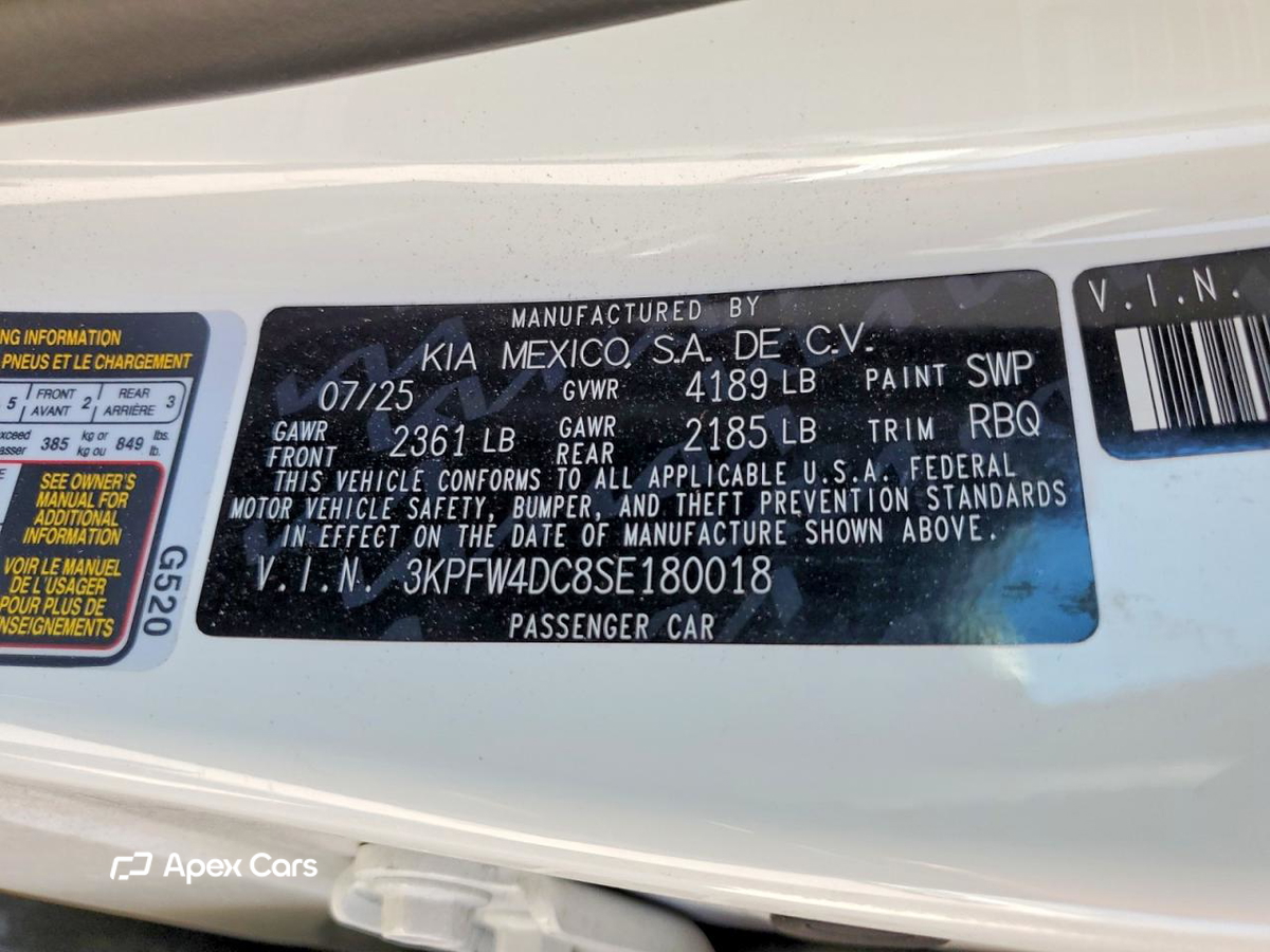 Kia K4 2025