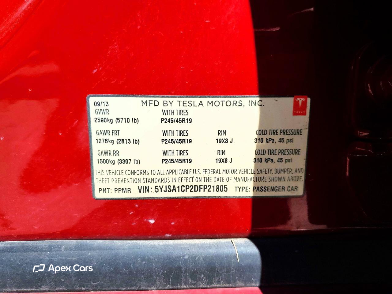 Tesla Model S 2013