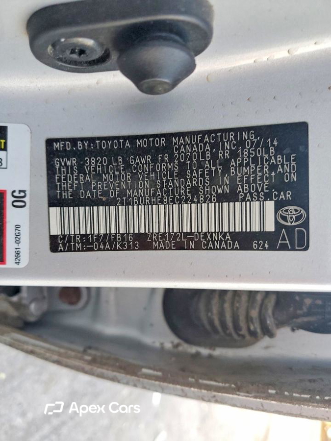 Toyota Corolla 2014