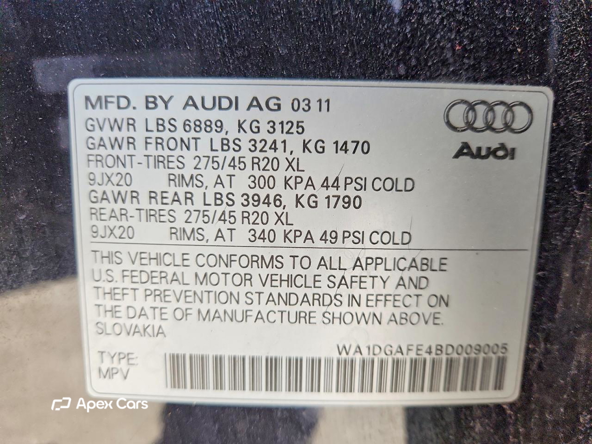 Audi Q7 2011