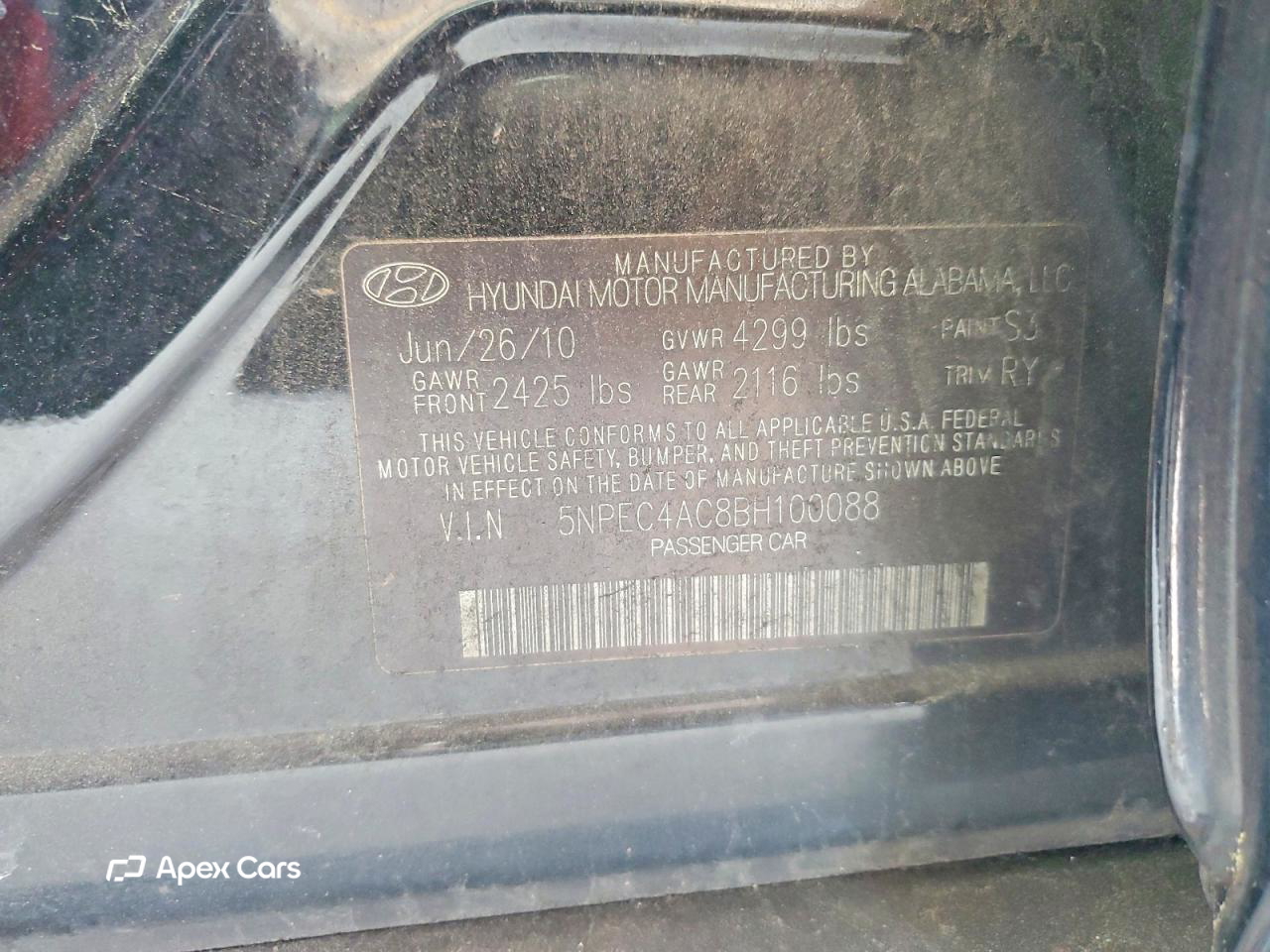 Hyundai Sonata 2011