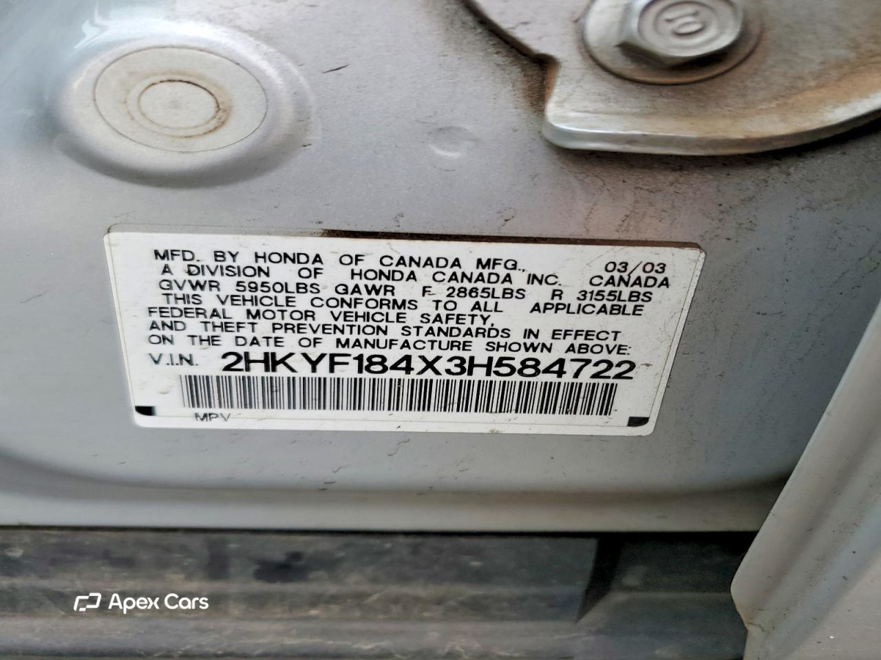 Honda Pilot 2003