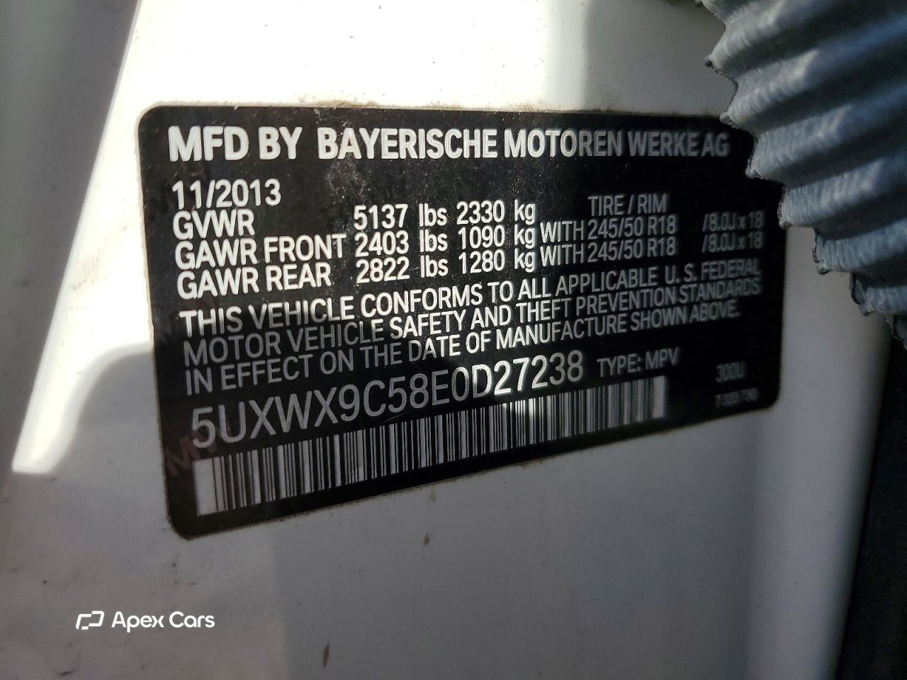 BMW X3 2014