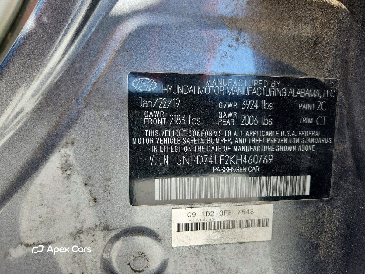 Hyundai Elantra 2019