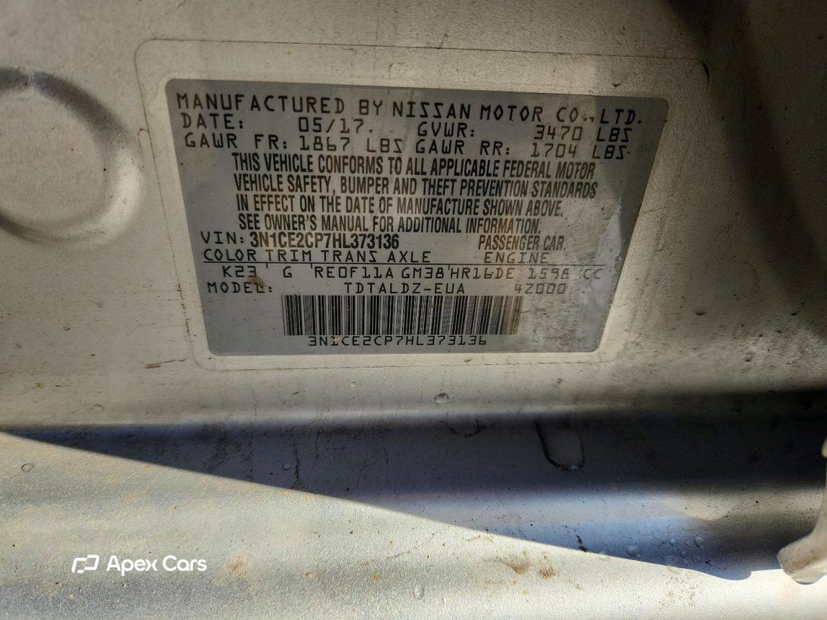 Nissan Versa 2017