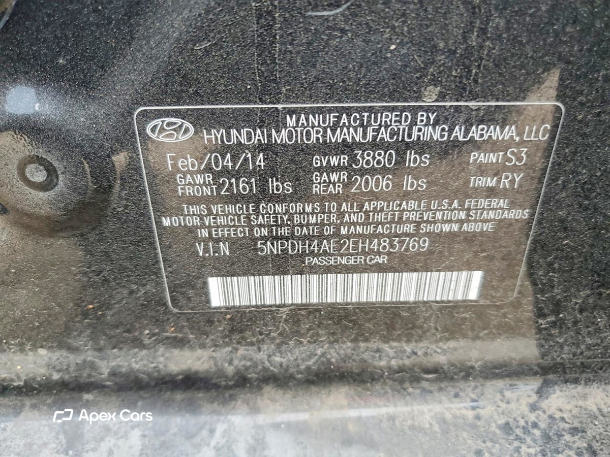 Hyundai Elantra 2014