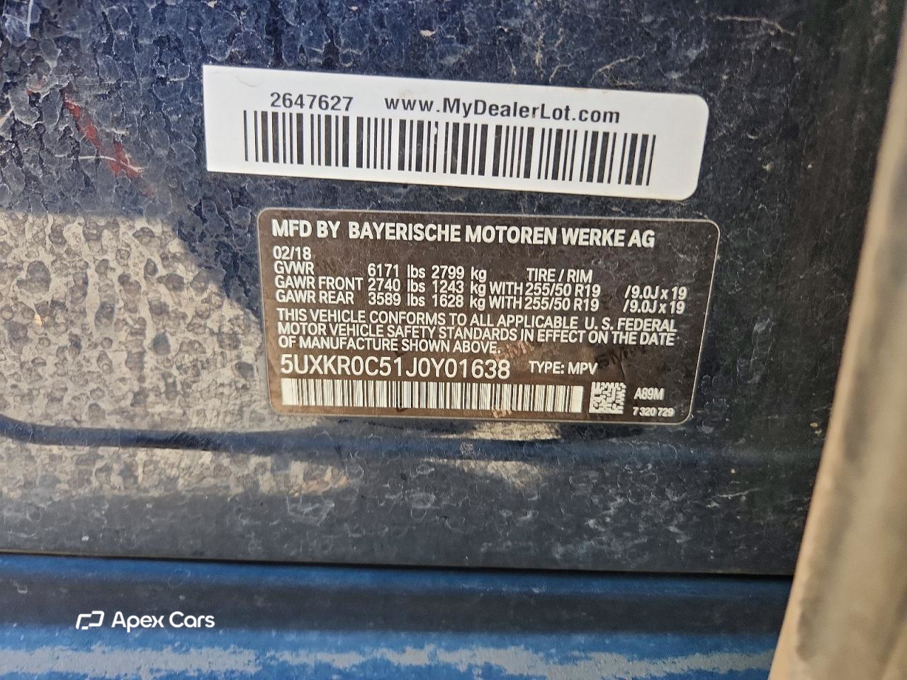 BMW X5 2018