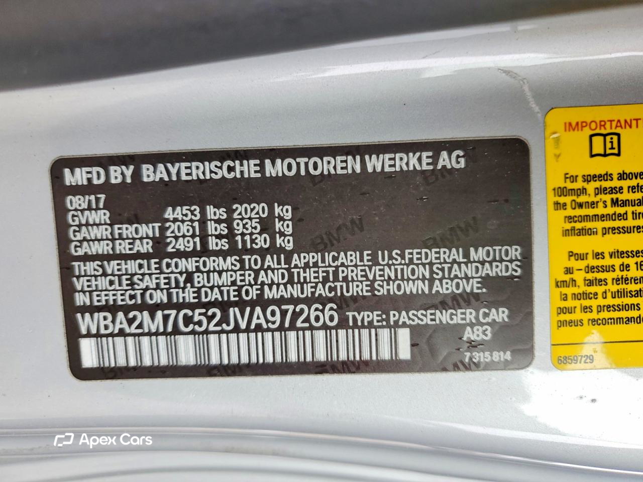 BMW Series 2 2018