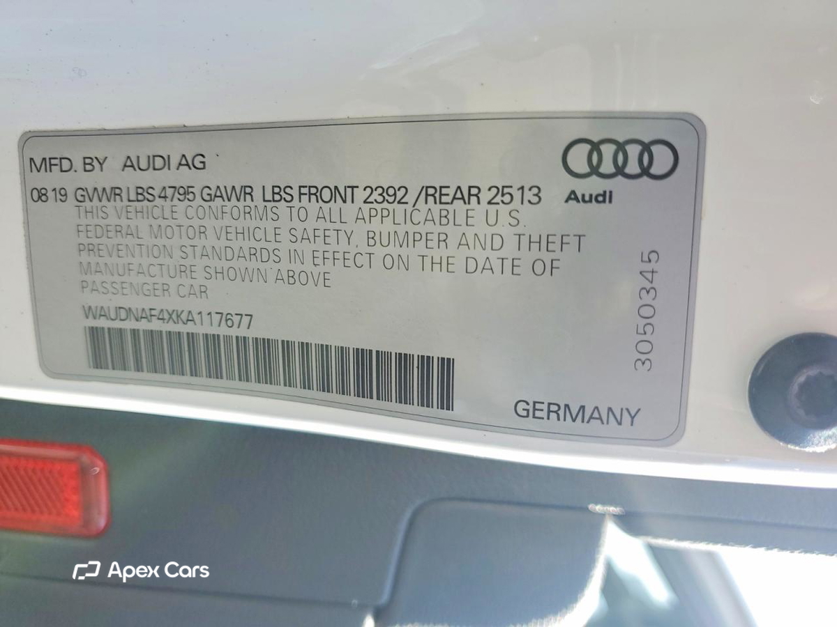 Audi A4 2019