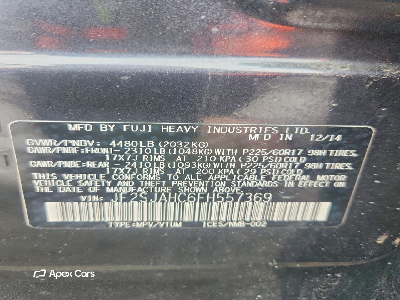 Subaru Forester 2015