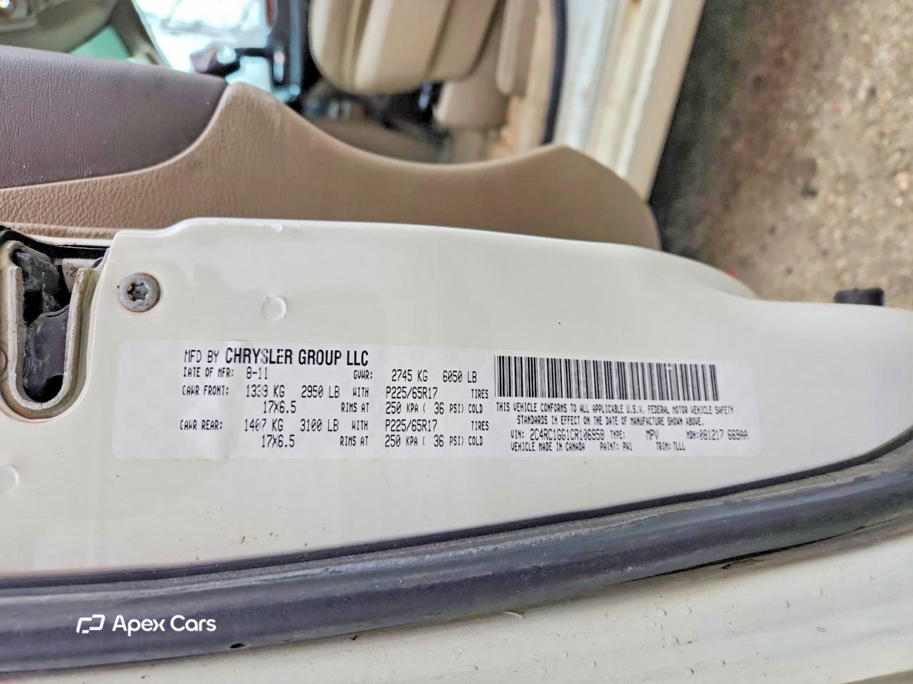 Chrysler Voyager 2012