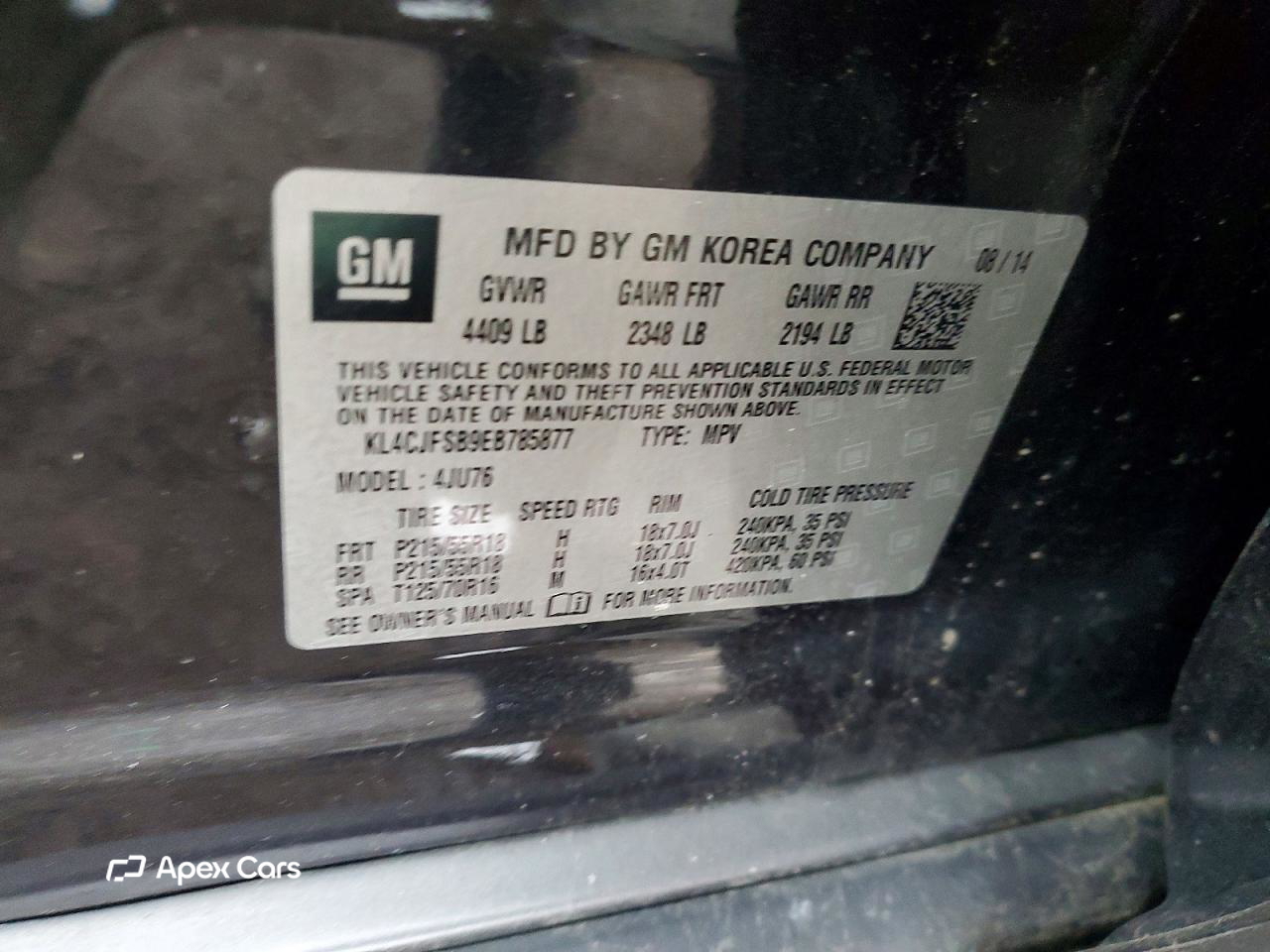 Buick Encore 2014