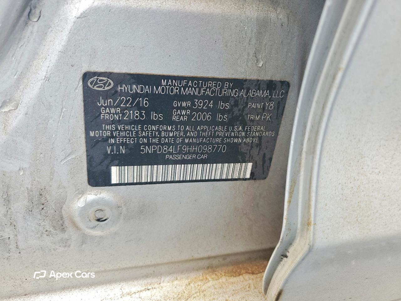 Hyundai Elantra 2017