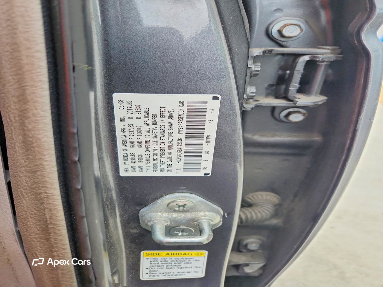 Honda Accord 2008