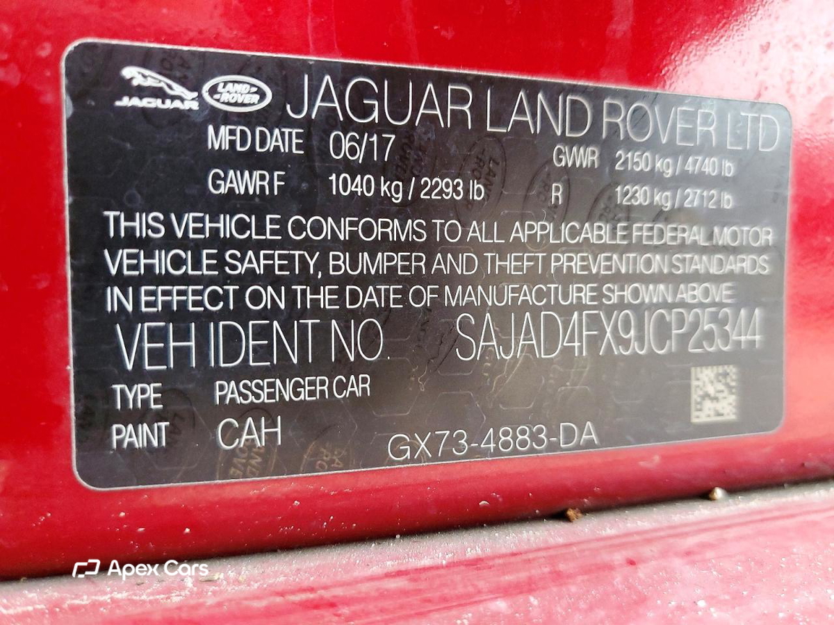 Jaguar XE 2018